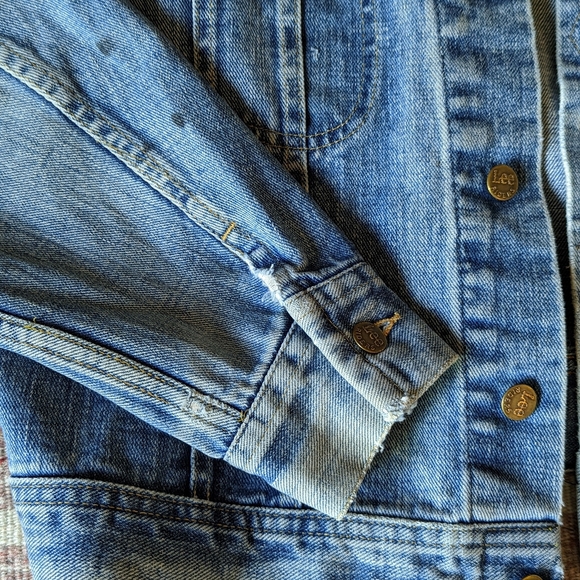70s Vintage Lee Rider Denim Jacket - Picture 4 of 13
